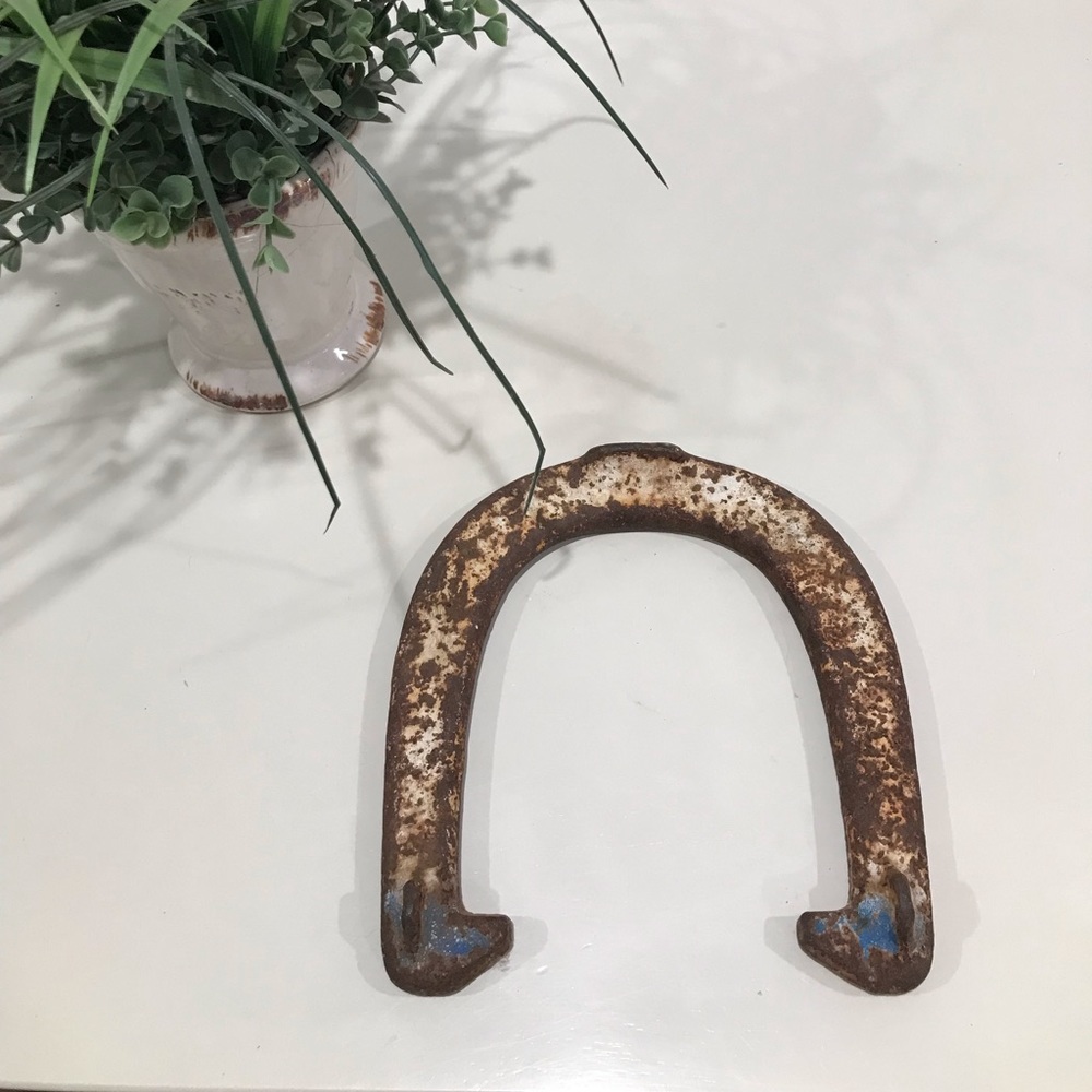Vintage J. C. Higgins forged steel horseshoe